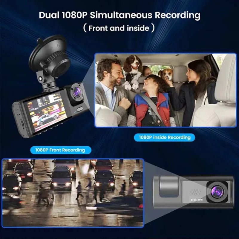 Baideluo Dual-Lens Dash Car Camera - OZPAK Tech