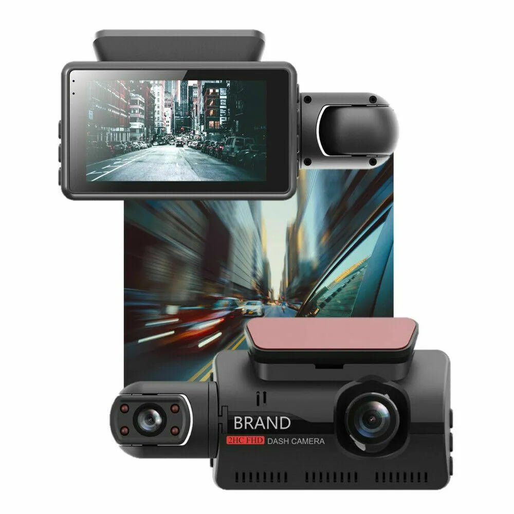 Car DashCam Full HD (1080P) with Night Vision, Parking Monitor, G-sensor - OZPAK Tech