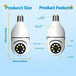 Firebox Surveillance Camera w Bulb Plug - OZPAK TECH