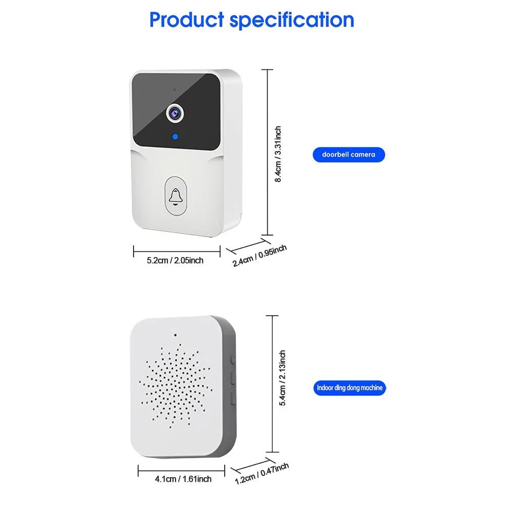 Wireless door 2024 security camera