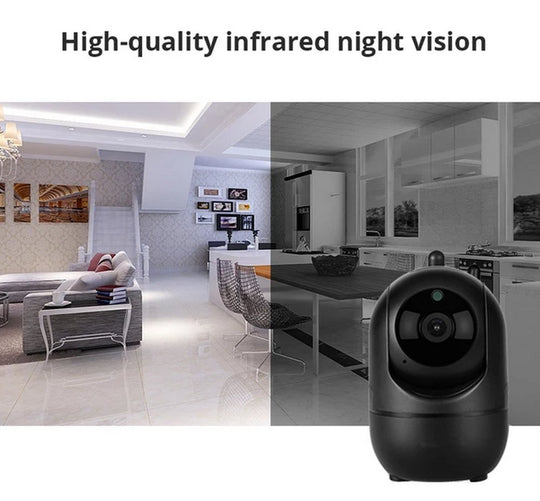 Smart Auto-Tracking WiFi Security Camera (5MP-1080P) - OZPAK Tech