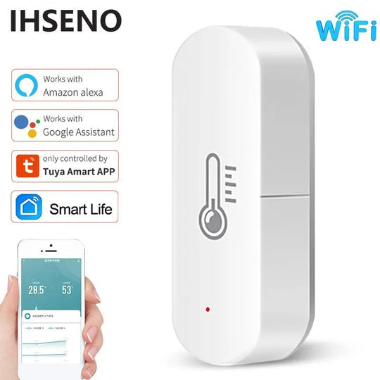 WiFi Smart Temperature and Humidity Sensor - IHSENO - OZPAK TECH