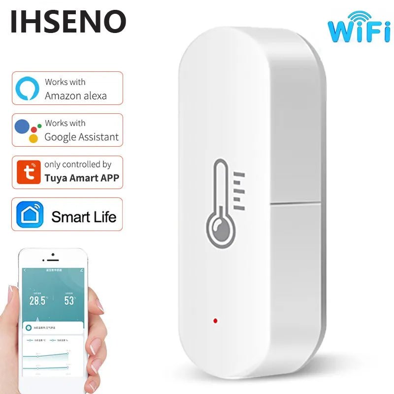 WiFi Smart Temperature and Humidity Sensor - IHSENO - OZPAK TECH