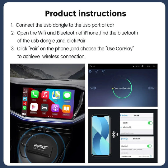 Wireless CarPlay Dongle - OZPAK Tech